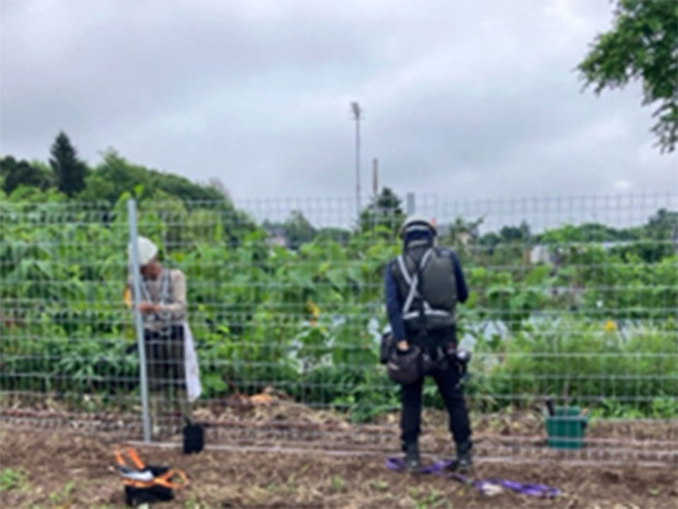 フェンス設置工事