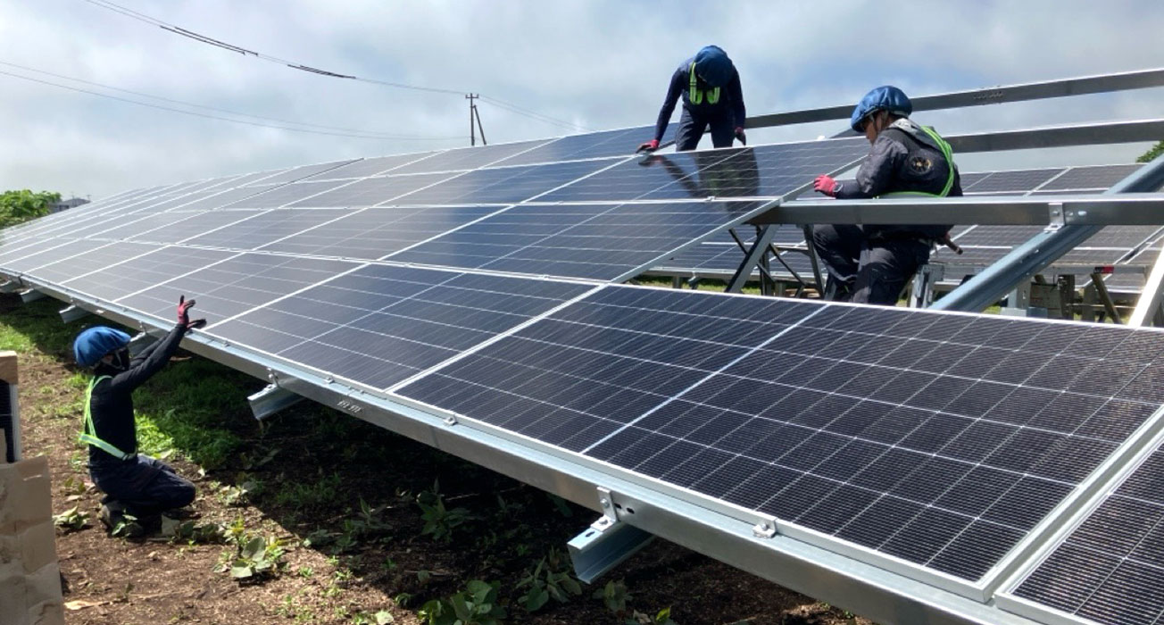 再生可能エネルギーで持続可能な未来へ